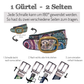 Seegarn - Gürtel / Wendegürtel SeeLiebe 4cm